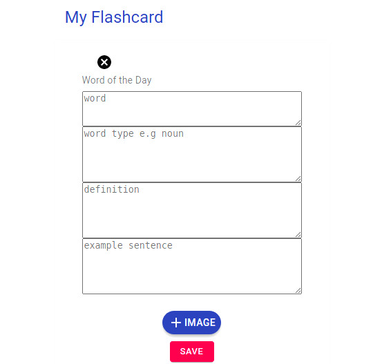 flashcard